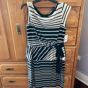 Black and Beige women’s dress; size 12; new with tags